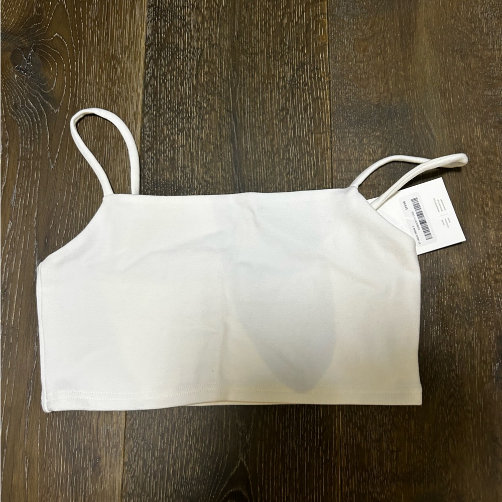Oak and Fort White Bralette